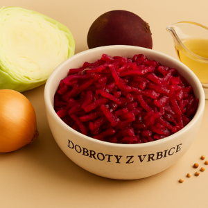 zelí s červenou řepou