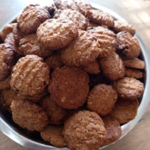 ovesné sušenky s čokoládou