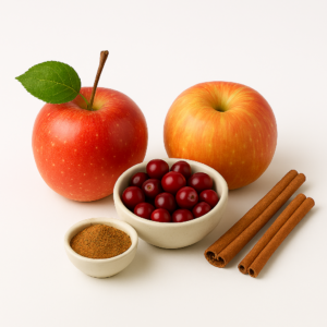 marmeláda jablečný štrůdl s brusinkami