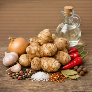 pikantní topinambur