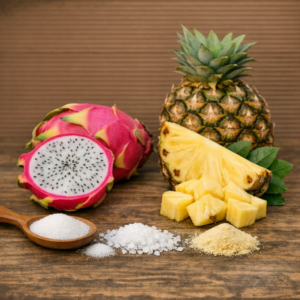 marmeláda dračí ovoce s ananasem